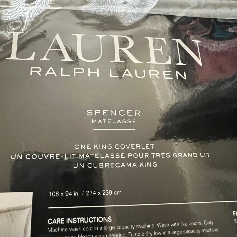 Ralph Lauren Spencer Matelasse Coverlet